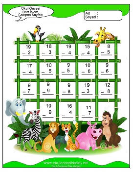 İşlemler yaprak test